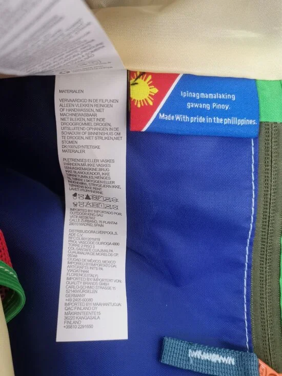 Cotopaxi Dopamine Large Capacity Tote Bag Travel Gym Shoulder Handbag - Picture 8 of 11